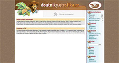 Desktop Screenshot of doutniky.etrafika.cz